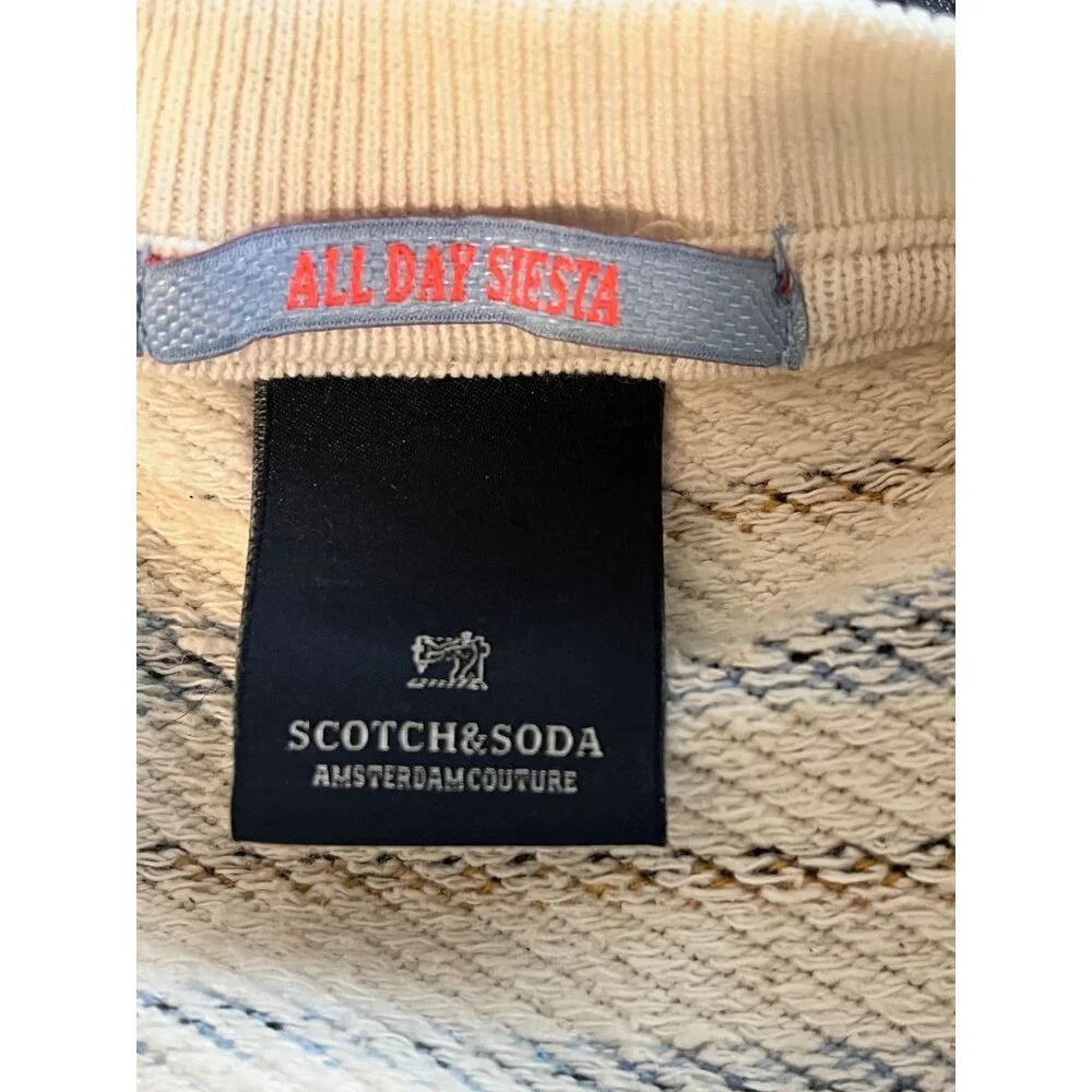 SCOTCH & SODA‎ All Day Siesta Striped Multicolor Pullover Size Small